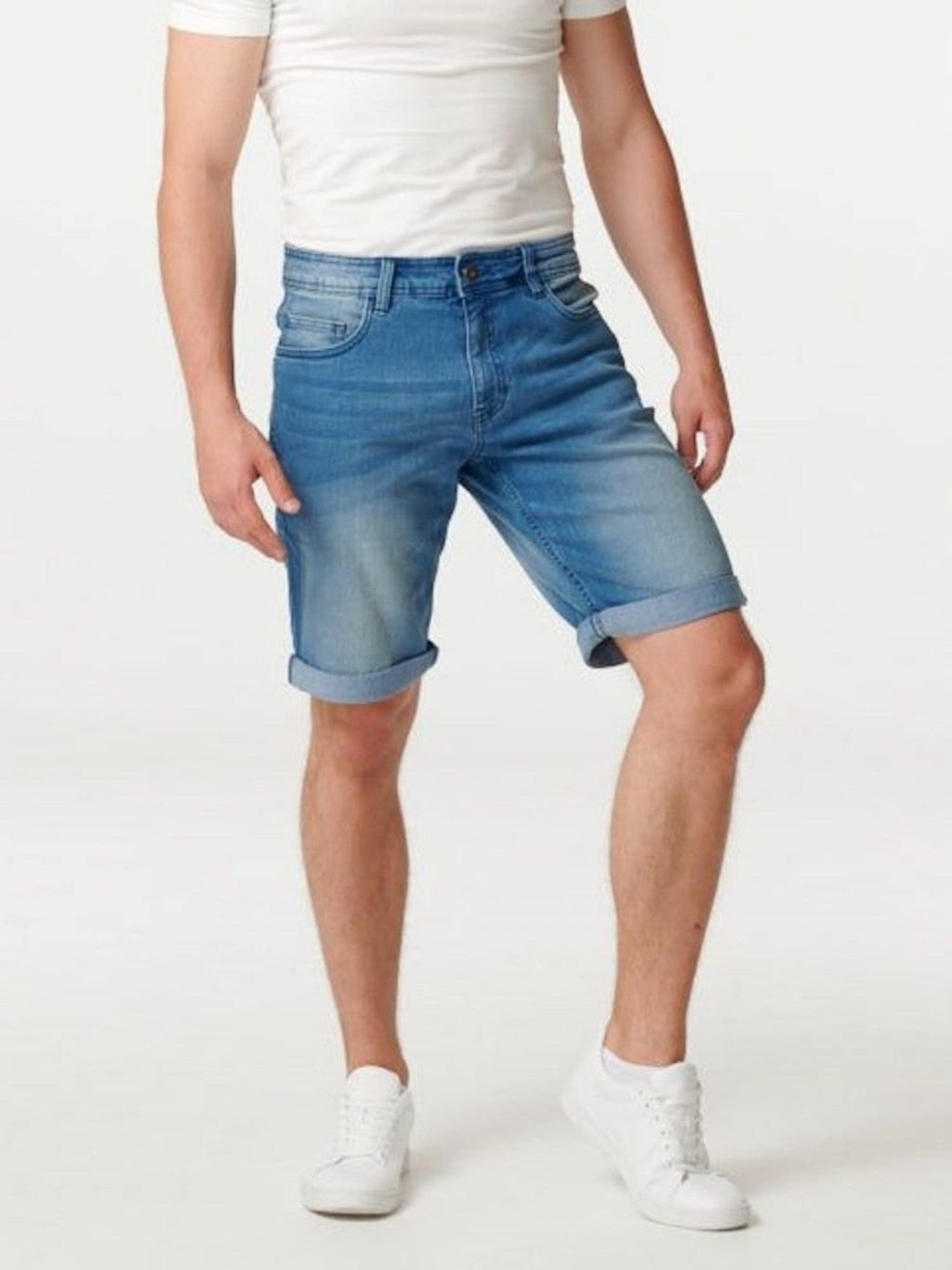 Shorts en jean - bleu