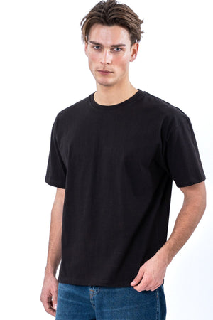 T-shirt boxy - Noir