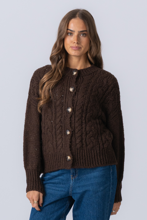 Botton breisel - Bruin