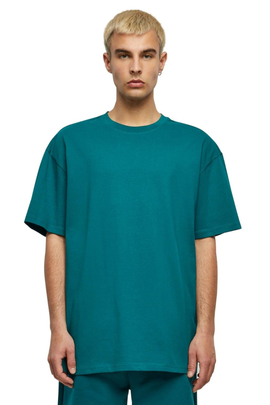 Lourd Oversized T-shirt - Green rétro