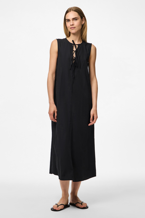Jenna Tie Robe - Black