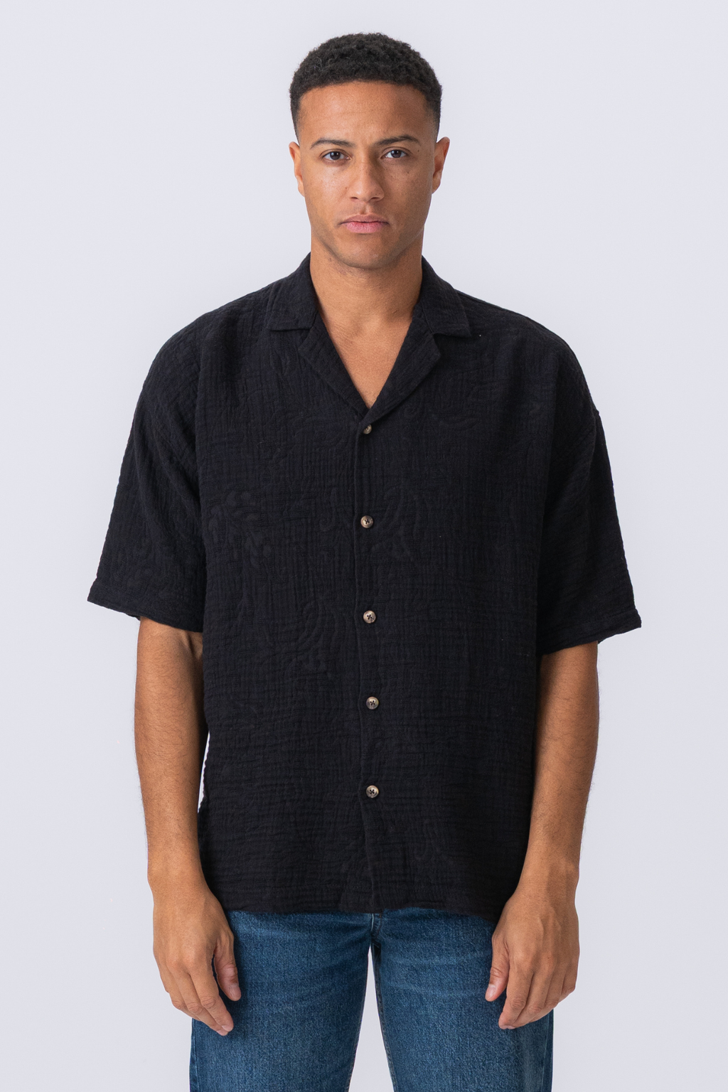 Short Sleeve Shirt - Black