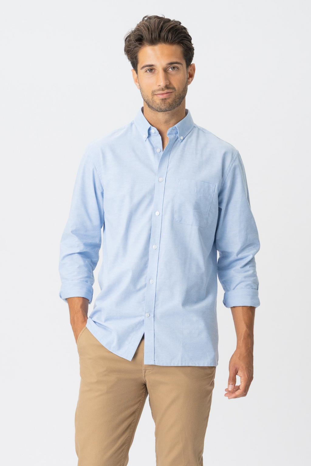 The Original Performance Oxford Shirt ™ ️ - Cashmere Blue (FS)