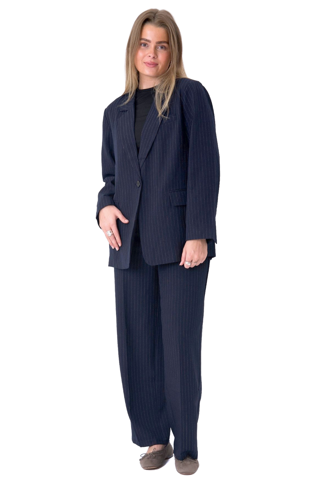 Oversized pak (Navy Pinstripe) - Pakketdeal