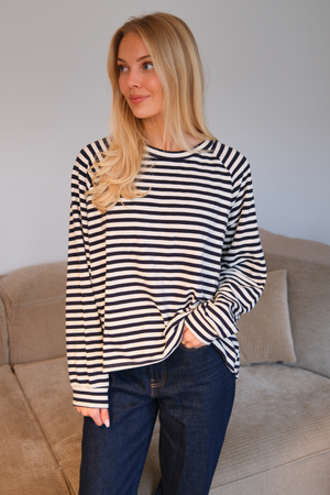 Gestreept shirt - Blauw