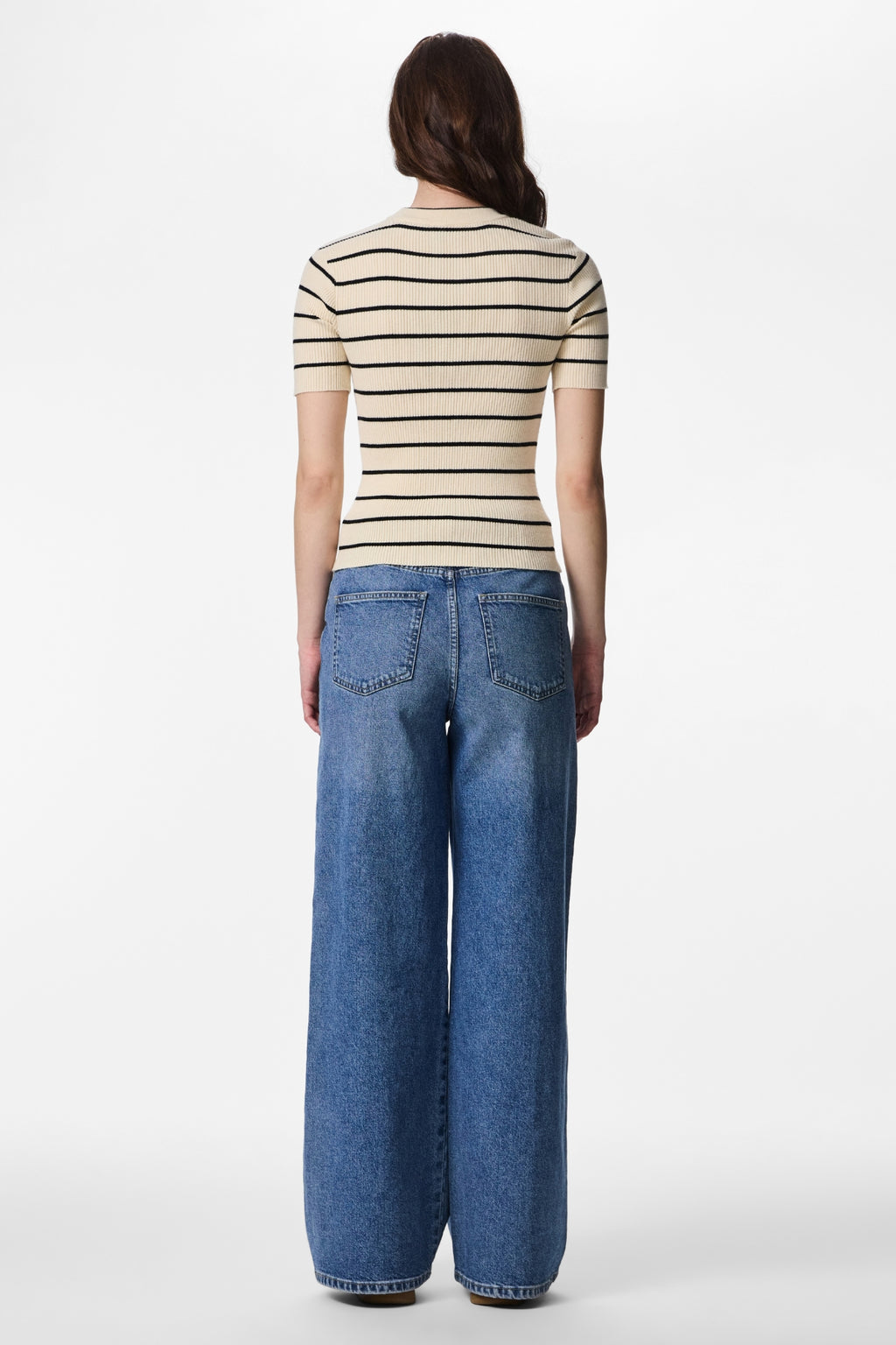 Mira O-Neck Knit - Birch Black