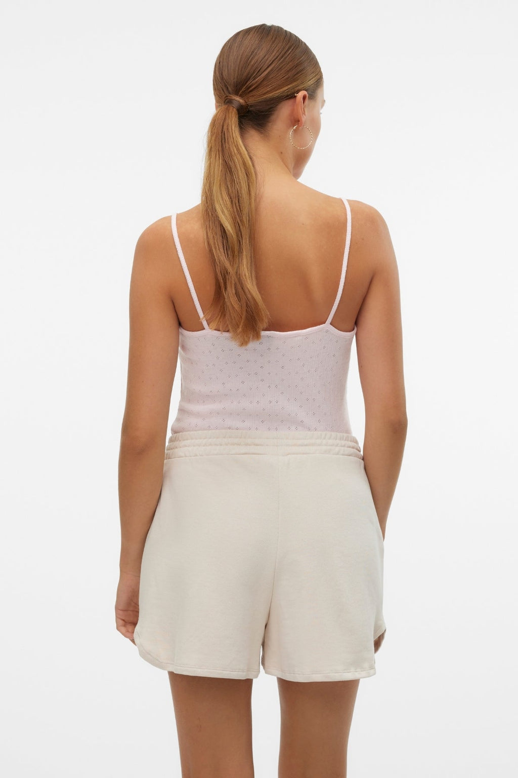 Isa Singlet Top - Pink A-Boo