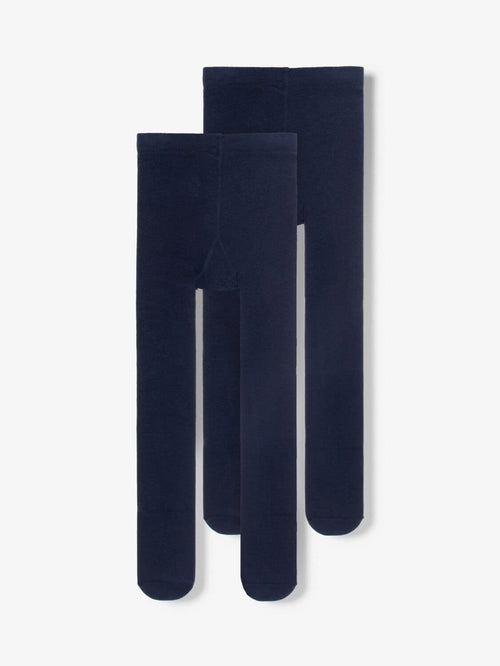 2 pack of tights - Dark Blue - TeeShoppen Group™