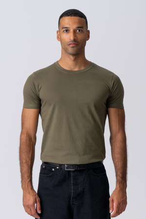 T-shirt musculaire - Green de l'armée
