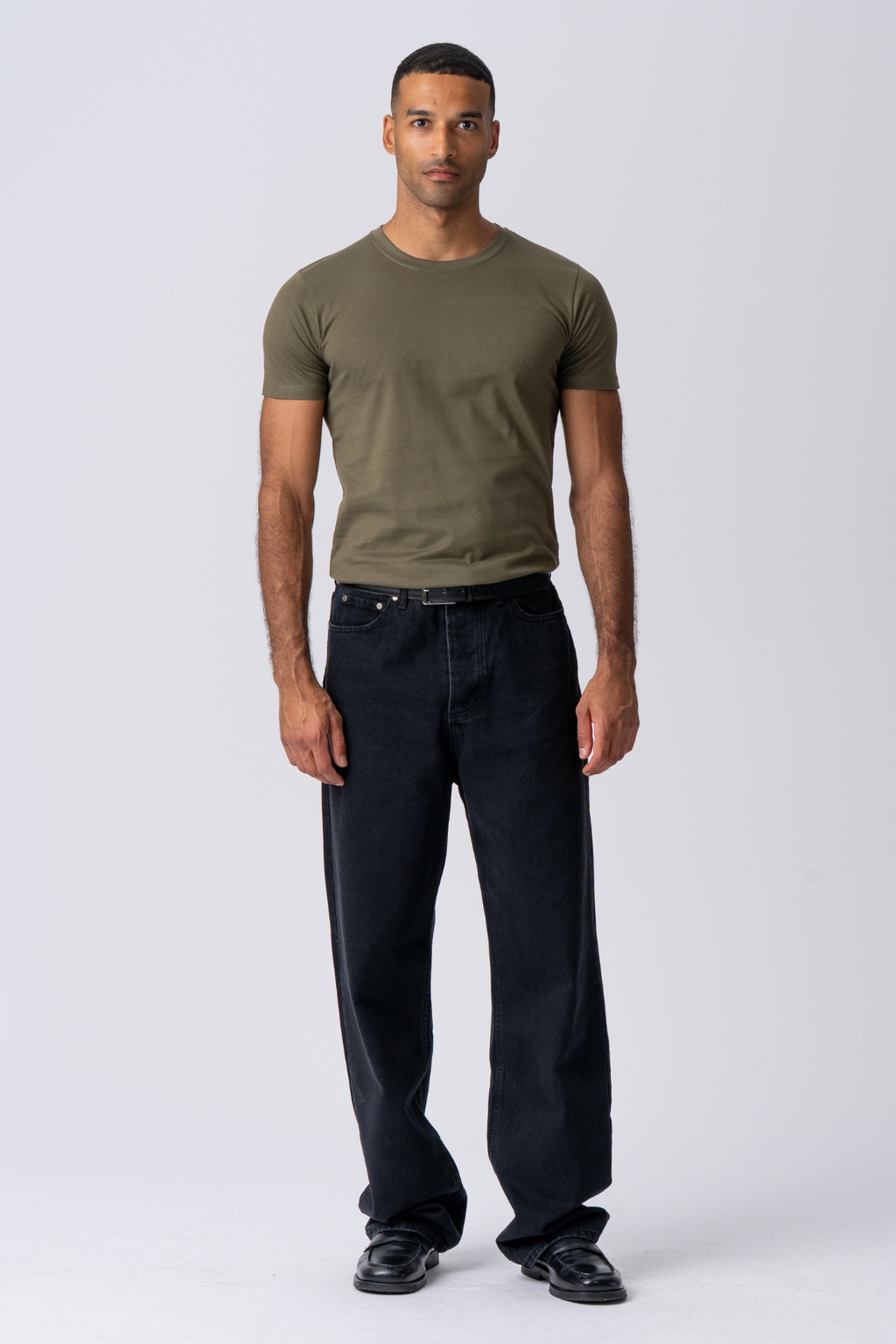 T-shirt musculaire - Green de l'armée