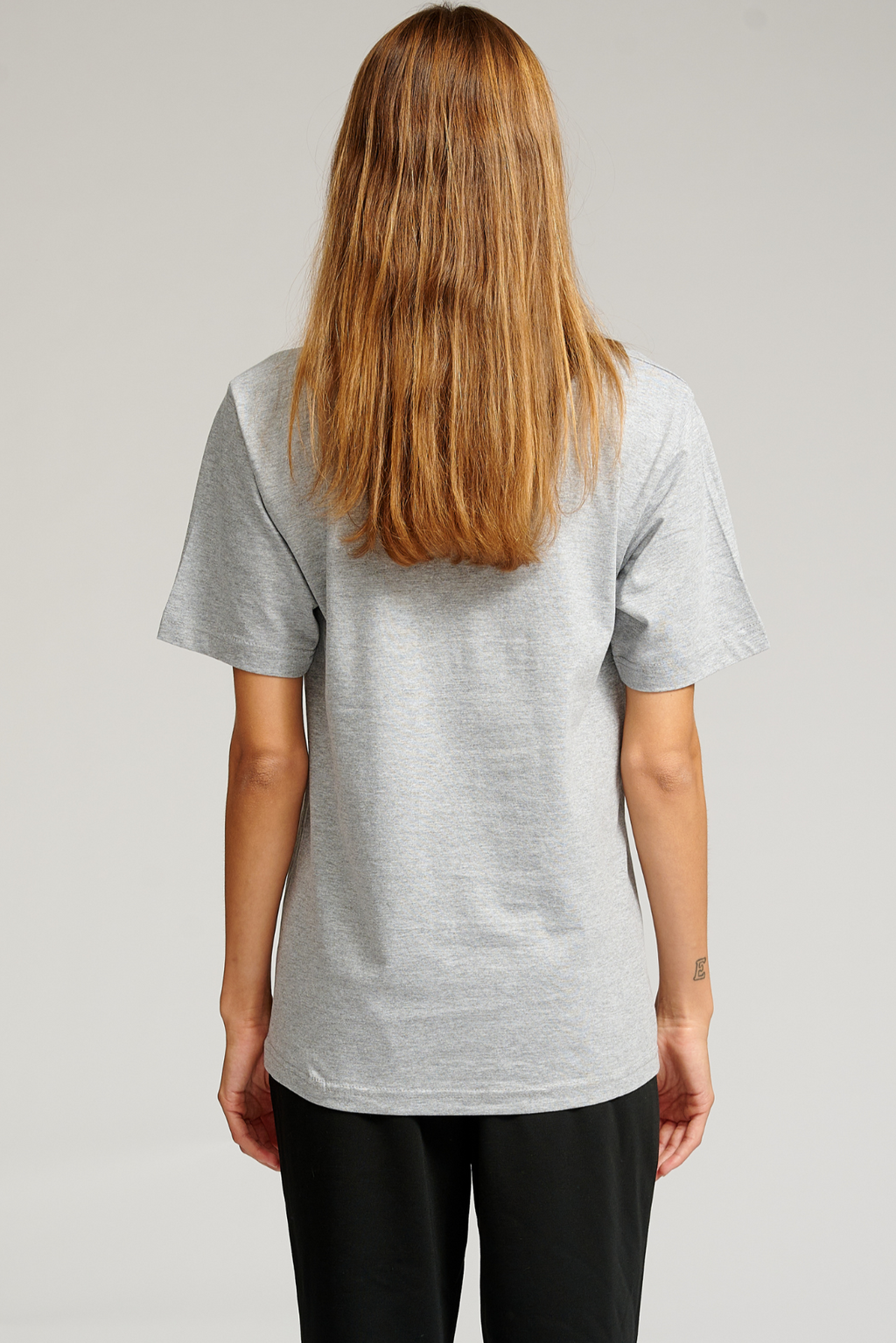 T-shirt surdimensionné - Melange gris