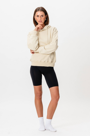 Zware hoodie - beige