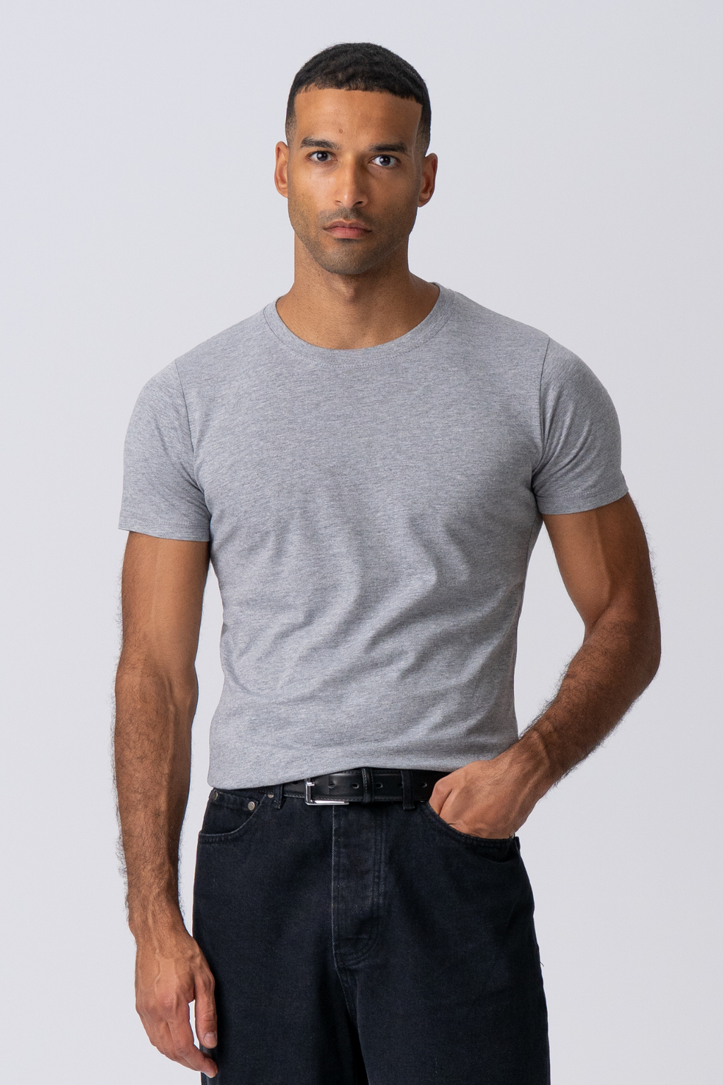 Muscle T-shirt - Light Gray