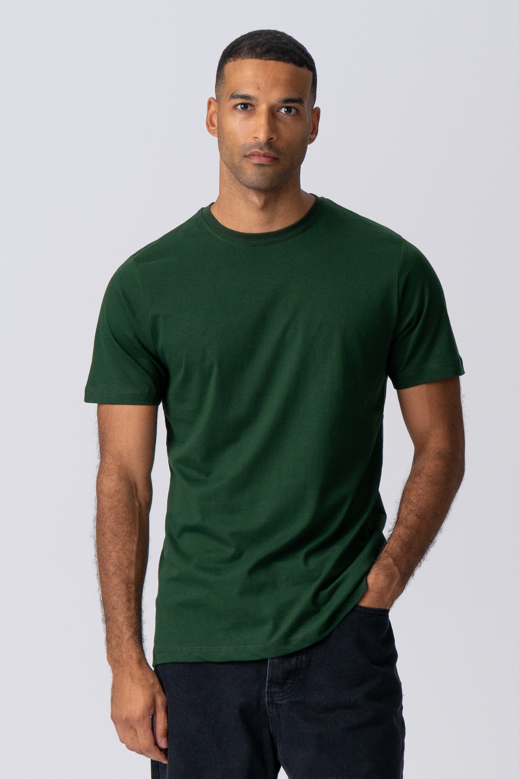 Basic T-shirt - Dark Green