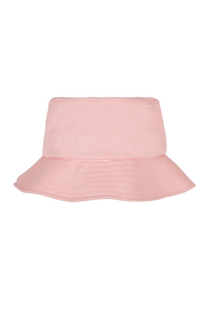 Chapeau Bucket en coton sergé - Rose clair