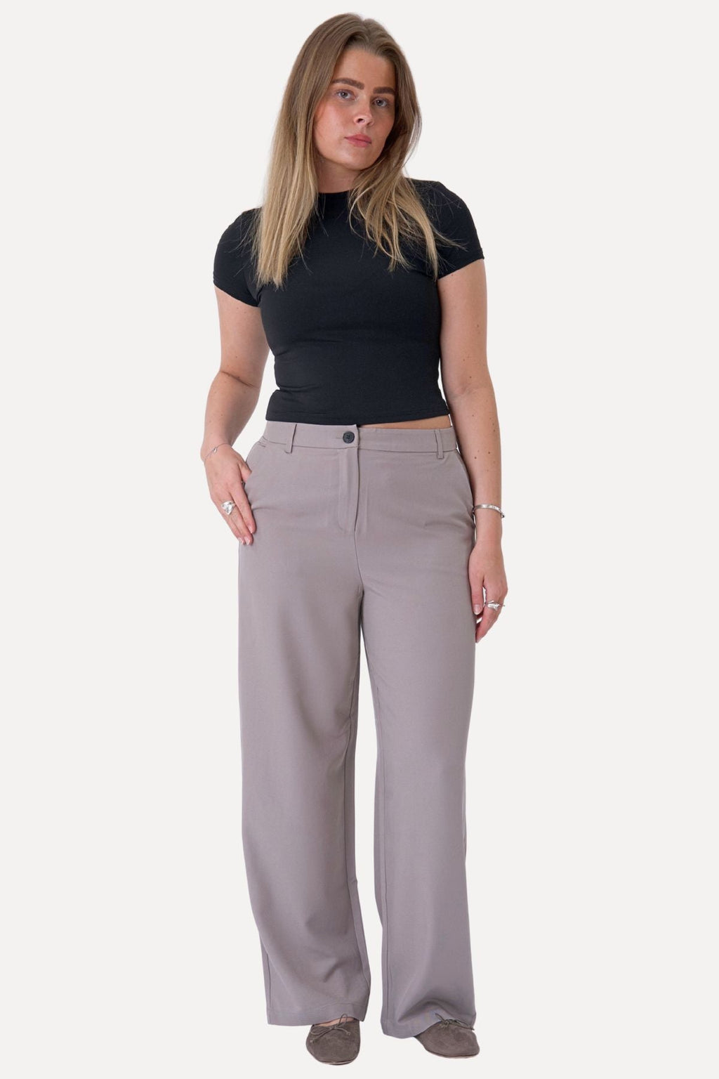 Pantalon de costume classique - gris
