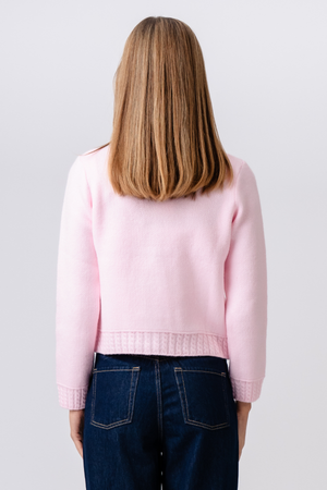 Emilie Knit Cardigan - Pink