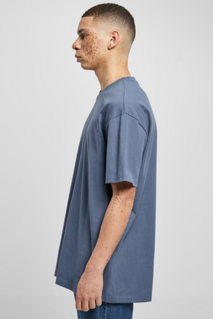 Zwaar Oversized T -shirt - vintage blauw