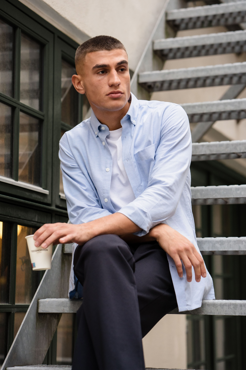 The Original Performance Oxford Shirt ™ ️ - Bleu en cachemire