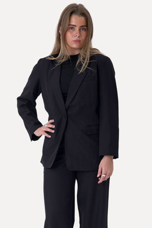 Blazer surdimensionné - noir
