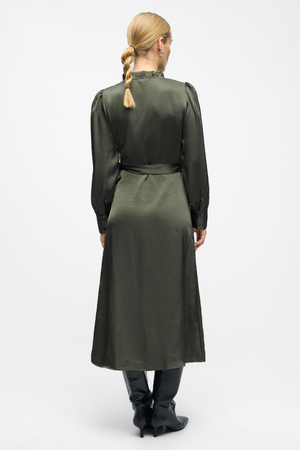 Robe enveloppante du piment - Kambaba