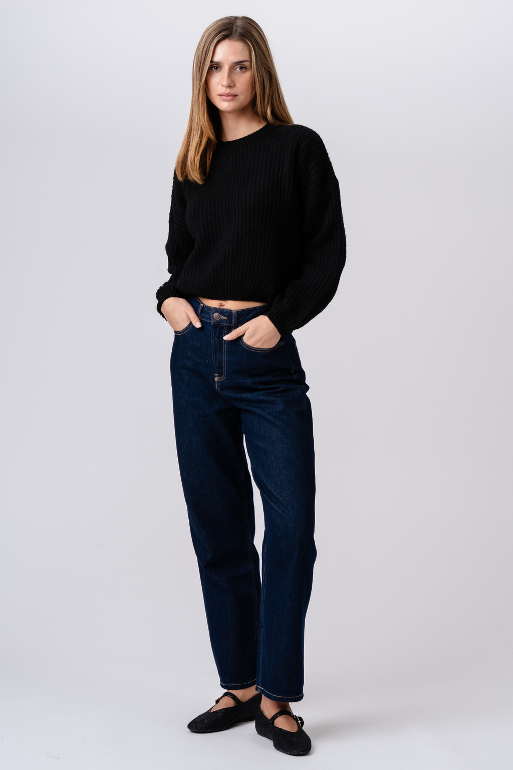 Gabriela Knit - Zwart