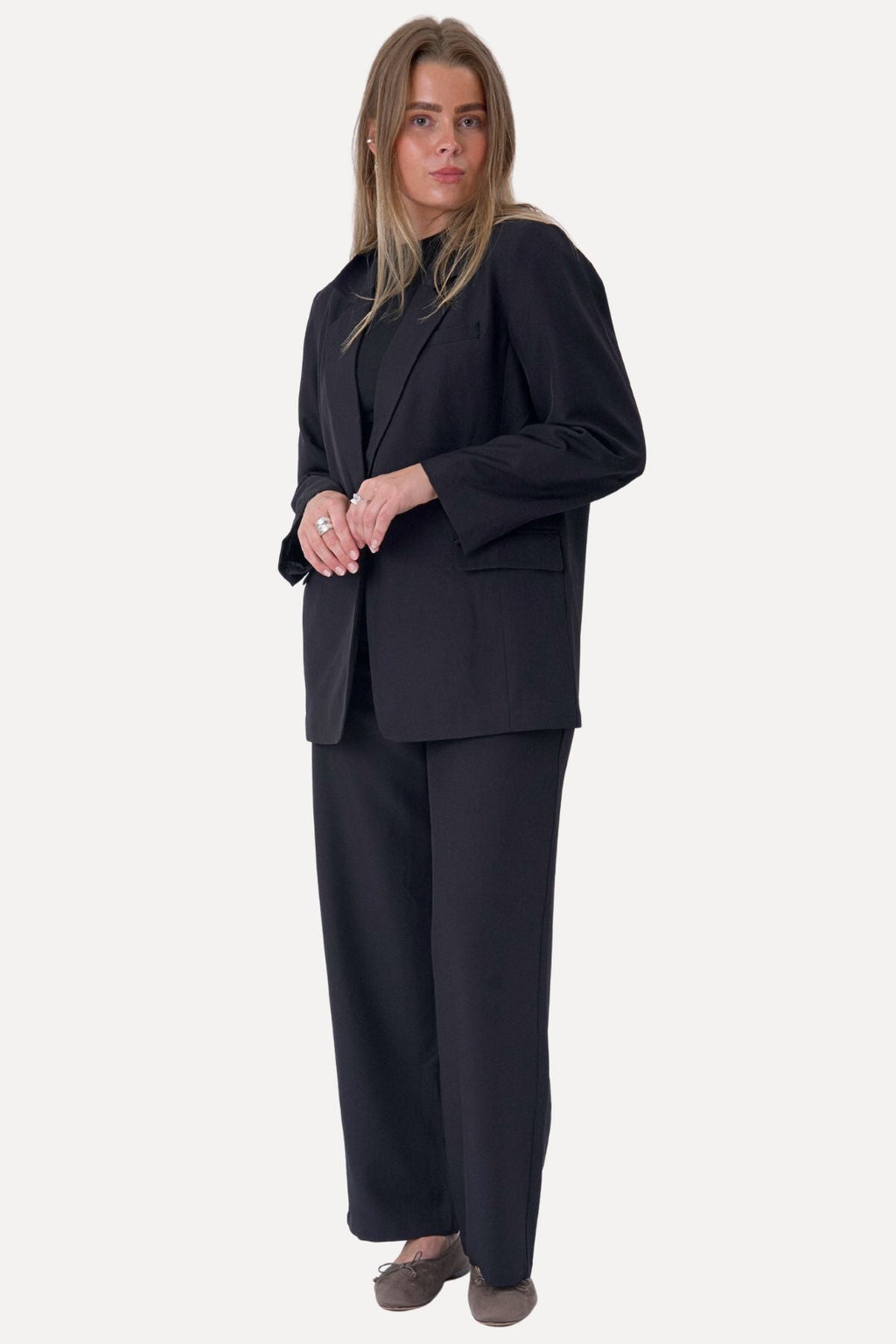 Blazer surdimensionné - noir