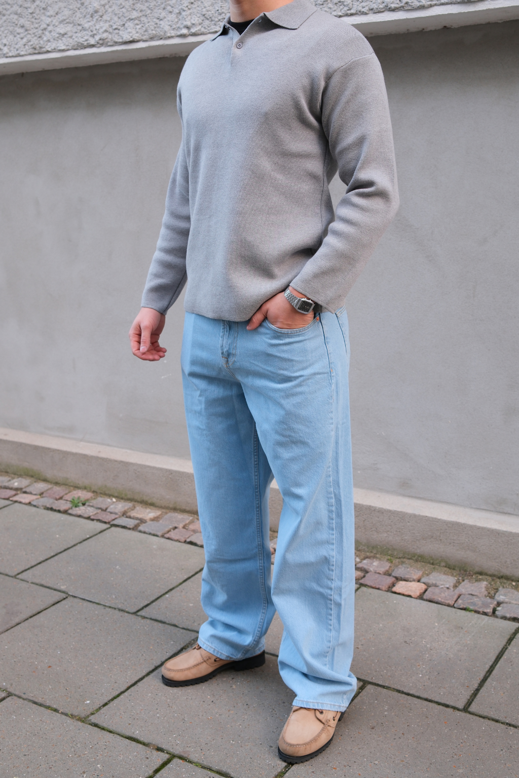 Guillaume Regular Jean - Denim bleu clair