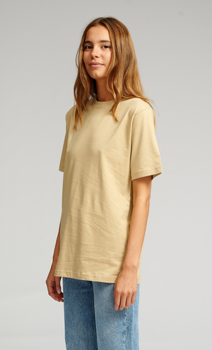 Oversized T-shirt - Beige