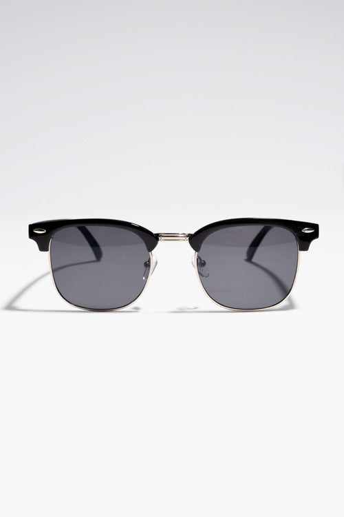 James Sunglasses - Silver/Black