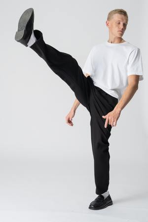 Performance Pants Wide - Zwart