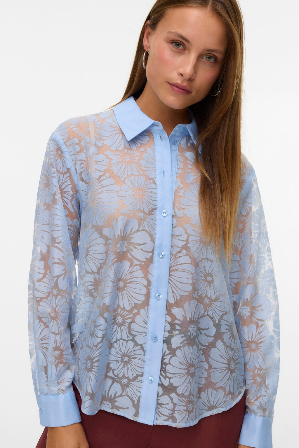 Chemise Kova - Bleu Brunnera