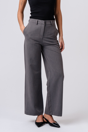 Rosalie Breed Pants - Grijs