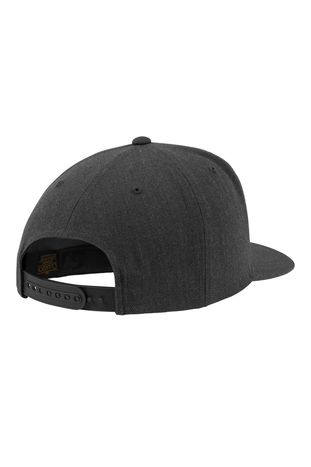 Classic Snapback - gris foncé/gris foncé