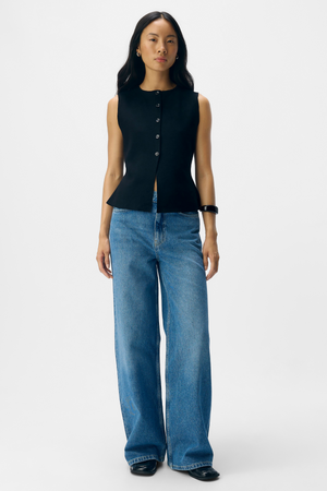 Gire de tricot de Reynard - noir