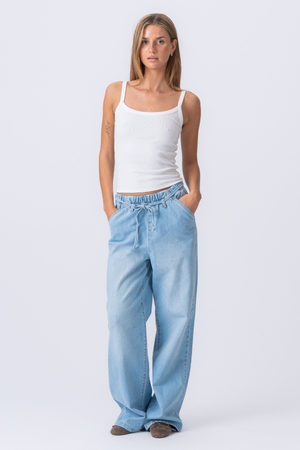 Nicole Baggy Jeans - Blue