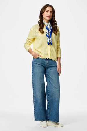 Scout O-Neck Knit Cardigan - French Vanilla