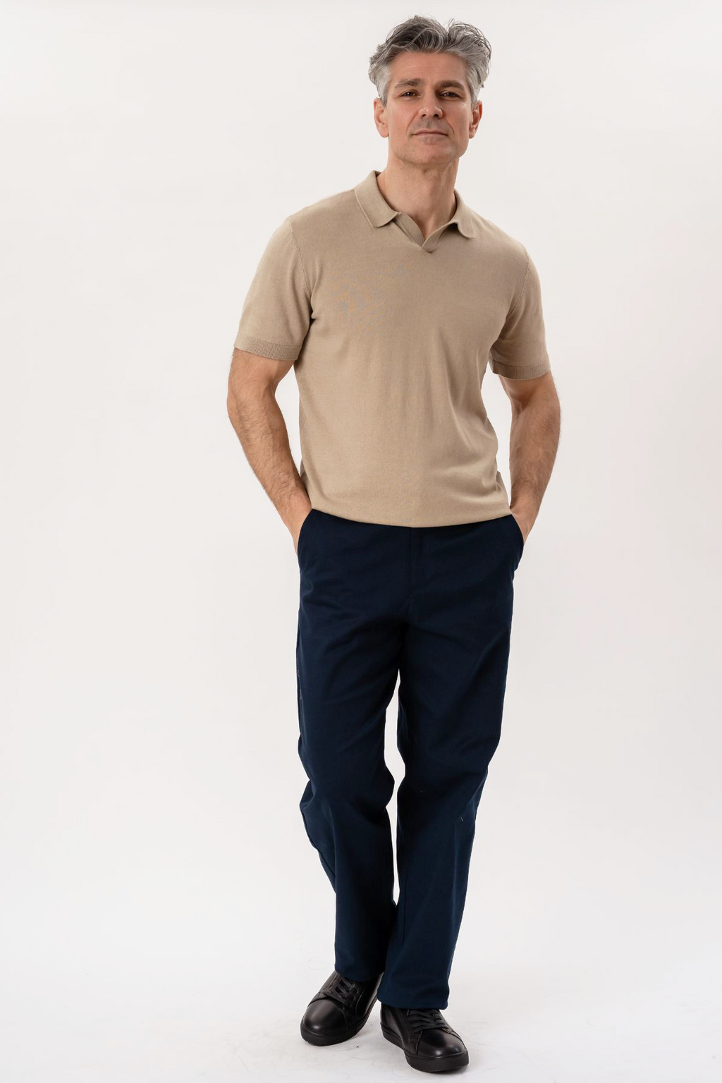 Chino Wide - Navy
