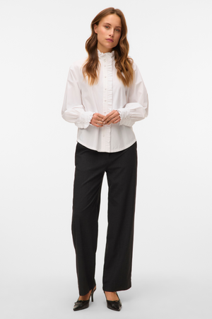 Fanni Ruffel Top - Snow White