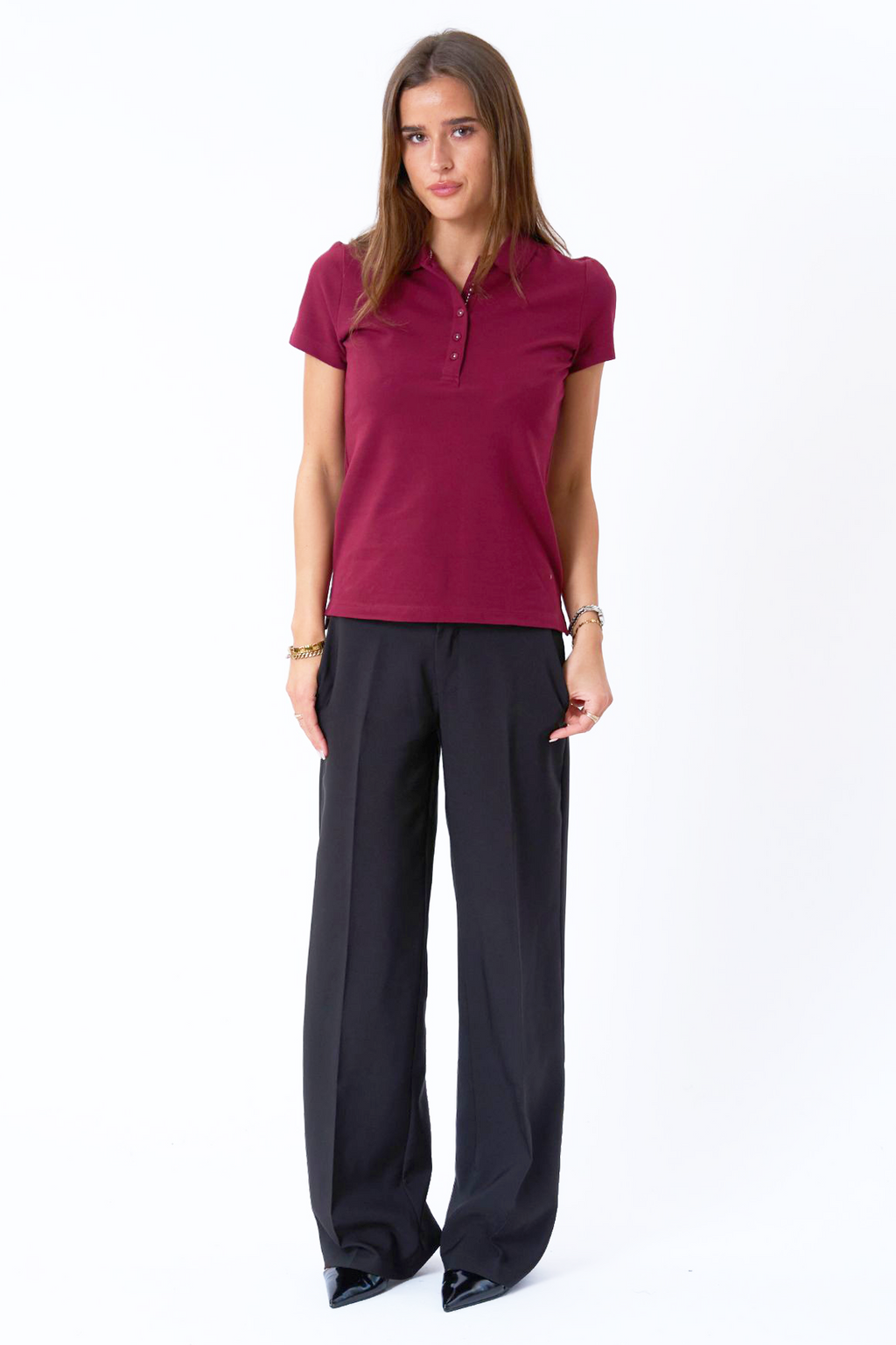 Polo Shirt - Burgundy