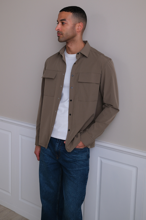 Silas Overshirt - Kaki