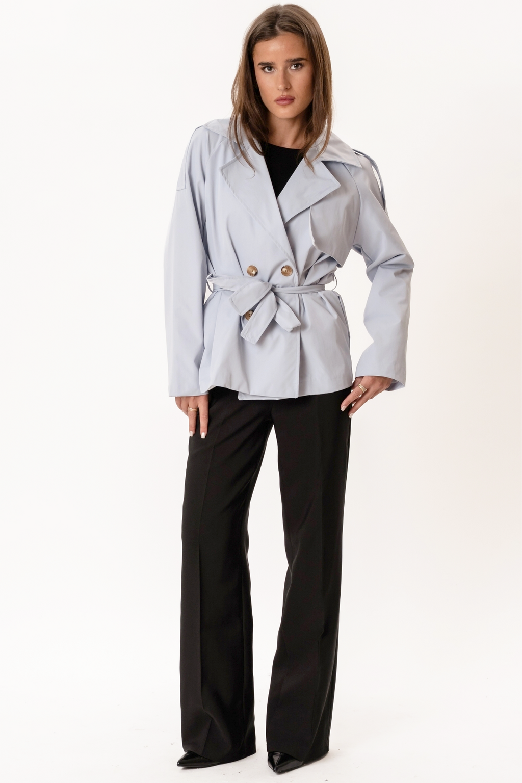 Trench Court Sia - Bleu Ciel
