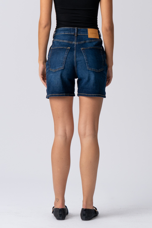 The Original Performance Denim Shorts - Dark Blue Denim