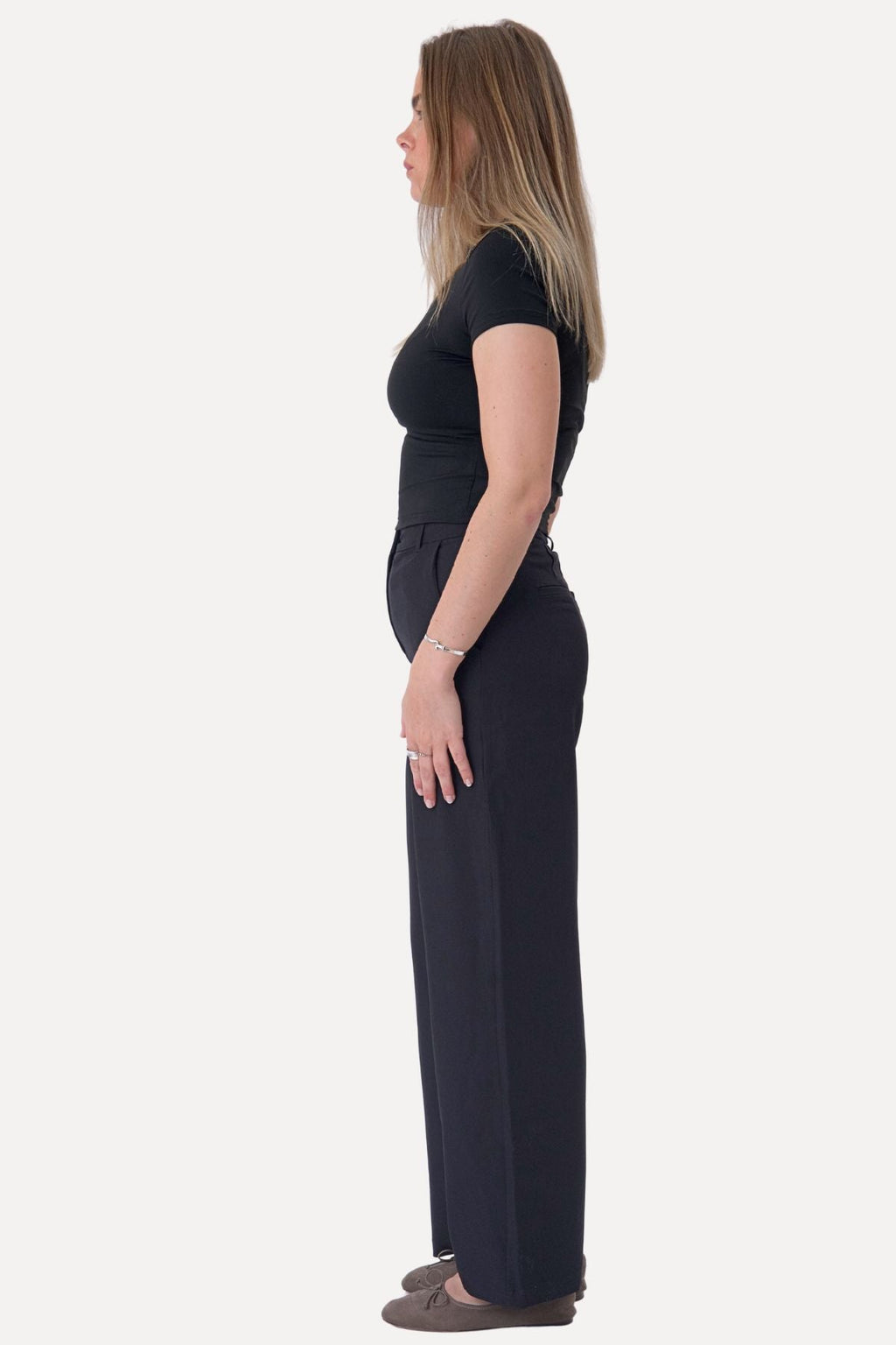 Klassiek pak Pants - Zwart