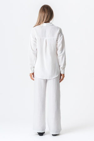 Lilly Pants + Lilly Shirt (wit) - Pakketdeal