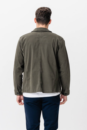 Twill Overhirt - Dark Olive