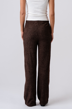 Klimop breien Pants - Bruin