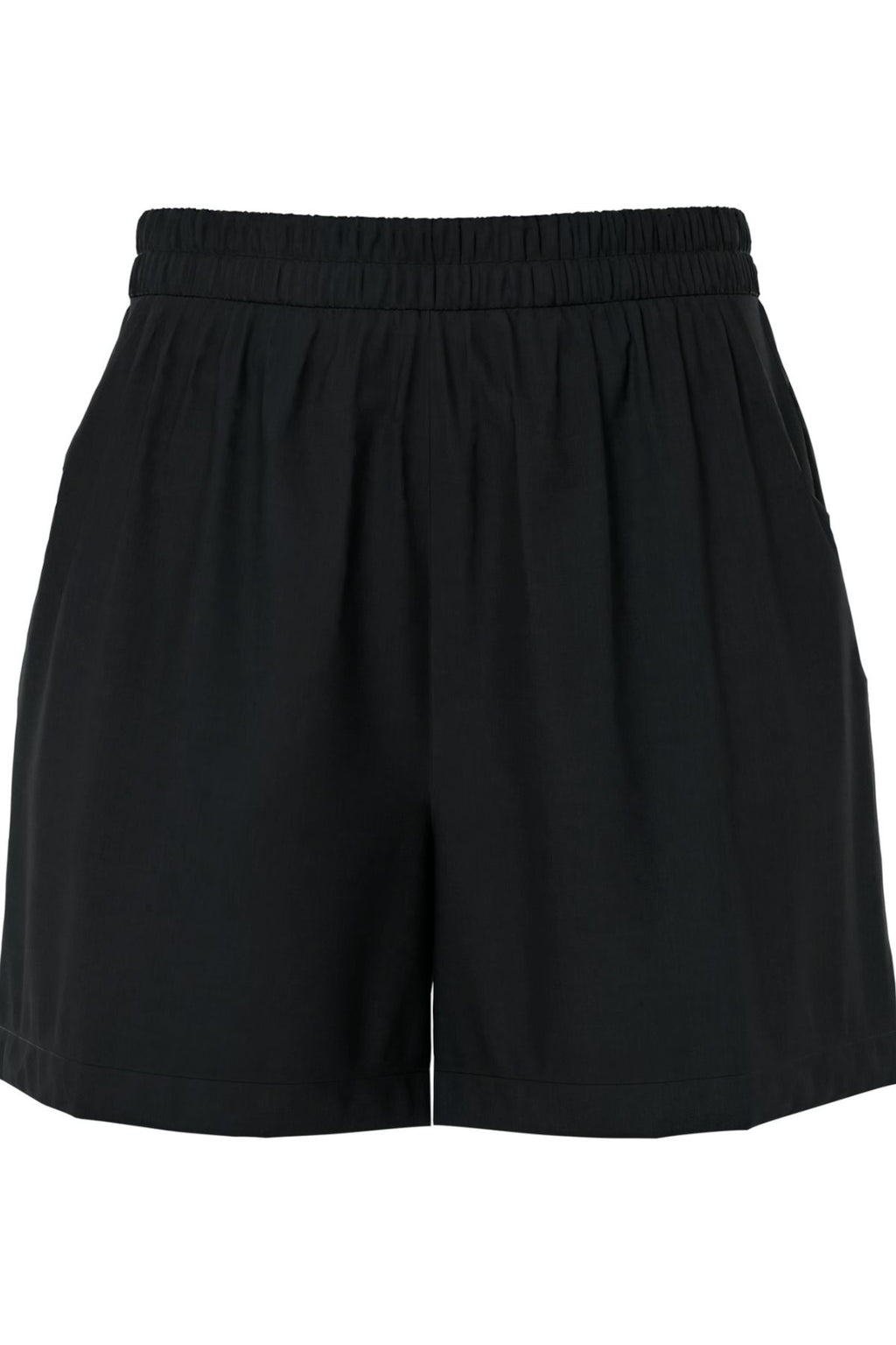 Olly met hoge taille Shorts - Zwart