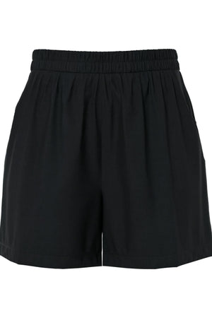 Olly met hoge taille Shorts - Zwart