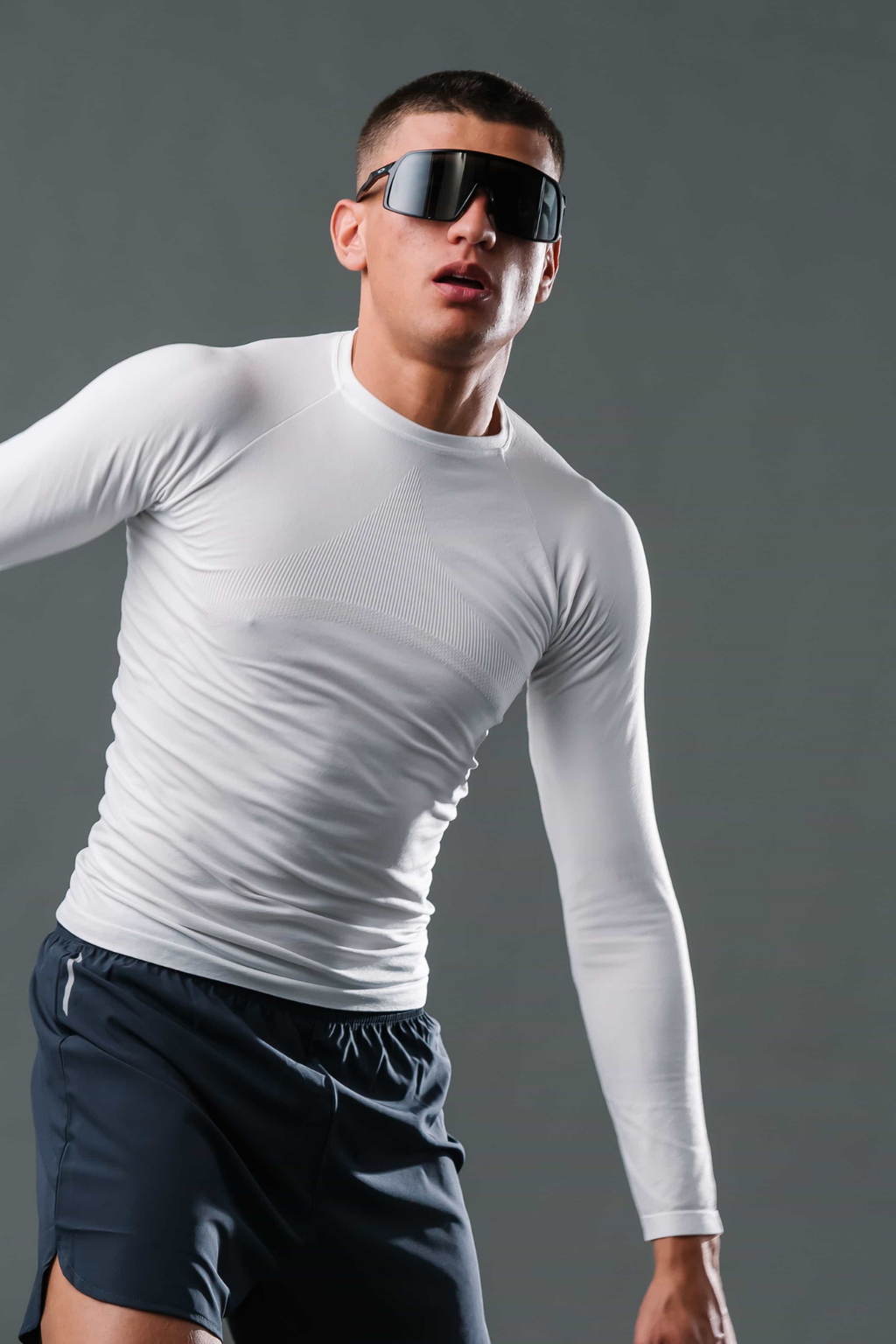 Prime T -shirt met lange mouwen - wit